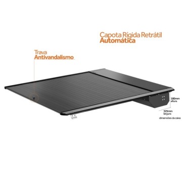 Tapa retractil eléctrica